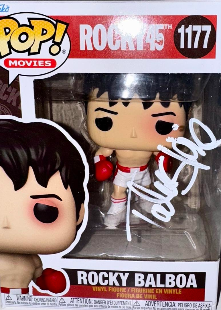Talia Shire Signed Funko Pop #1177 "Rocky Balboa" (Rocky 45th) *RARE* - PSA COA